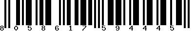 EAN-13 : 8058617594445