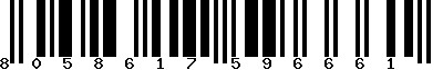 EAN-13 : 8058617596661