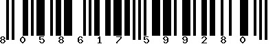 EAN-13 : 8058617599280