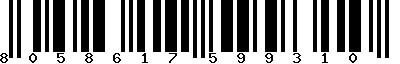 EAN-13 : 8058617599310
