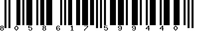 EAN-13 : 8058617599440