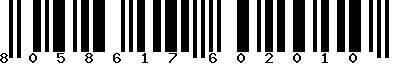 EAN-13 : 8058617602010