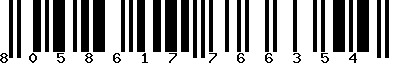 EAN-13 : 8058617766354