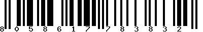 EAN-13 : 8058617783832