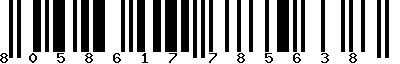 EAN-13 : 8058617785638