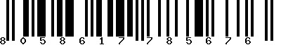 EAN-13 : 8058617785676