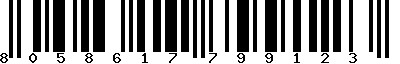 EAN-13 : 8058617799123