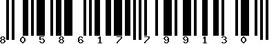EAN-13 : 8058617799130