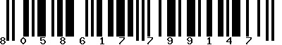EAN-13 : 8058617799147