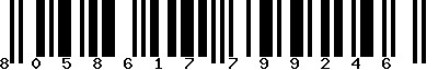 EAN-13 : 8058617799246