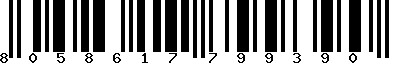 EAN-13 : 8058617799390