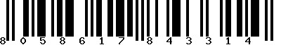 EAN-13 : 8058617843314