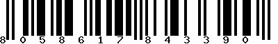 EAN-13 : 8058617843390