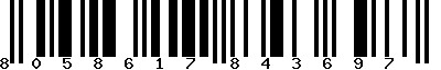 EAN-13 : 8058617843697