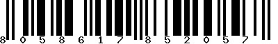EAN-13 : 8058617852057