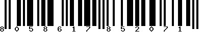 EAN-13 : 8058617852071