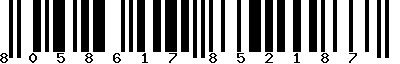 EAN-13 : 8058617852187