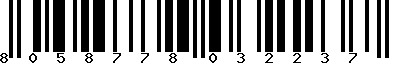 EAN-13 : 8058778032237