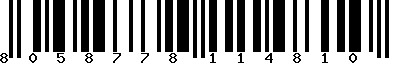 EAN-13 : 8058778114810