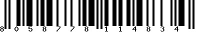 EAN-13 : 8058778114834