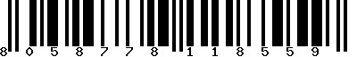 EAN-13 : 8058778118559