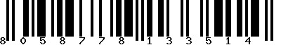 EAN-13 : 8058778133514