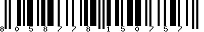 EAN-13 : 8058778150757