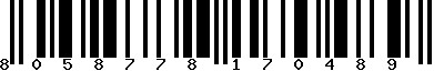 EAN-13 : 8058778170489