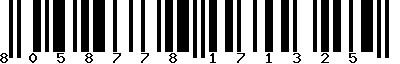 EAN-13 : 8058778171325