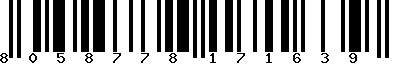 EAN-13 : 8058778171639