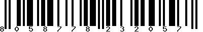 EAN-13 : 8058778232057