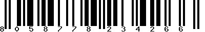 EAN-13 : 8058778234266