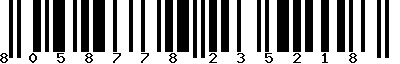 EAN-13 : 8058778235218