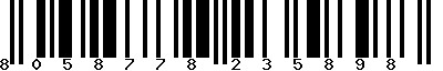 EAN-13 : 8058778235898