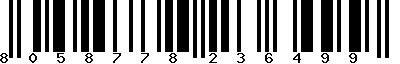 EAN-13 : 8058778236499