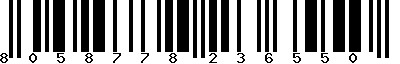 EAN-13 : 8058778236550