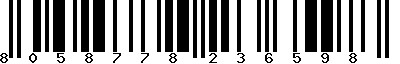 EAN-13 : 8058778236598