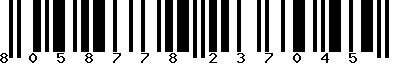 EAN-13 : 8058778237045