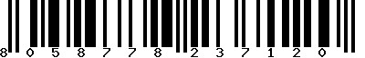 EAN-13 : 8058778237120