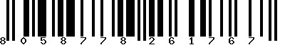 EAN-13 : 8058778261767