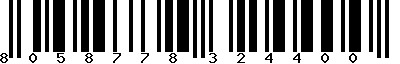 EAN-13 : 8058778324400