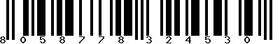 EAN-13 : 8058778324530