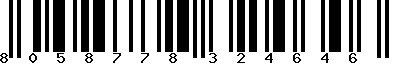 EAN-13 : 8058778324646