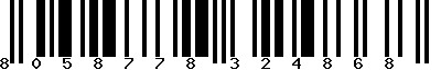 EAN-13 : 8058778324868