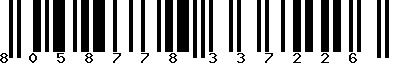 EAN-13 : 8058778337226