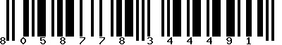 EAN-13 : 8058778344491