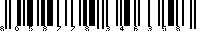 EAN-13 : 8058778346358