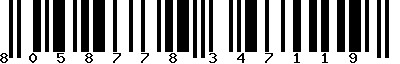 EAN-13 : 8058778347119