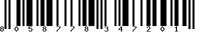 EAN-13 : 8058778347201