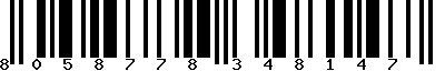 EAN-13 : 8058778348147